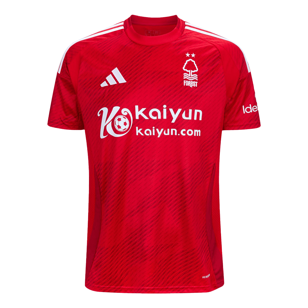 maillot Nottingham Forest 2024/25 domicile rouge