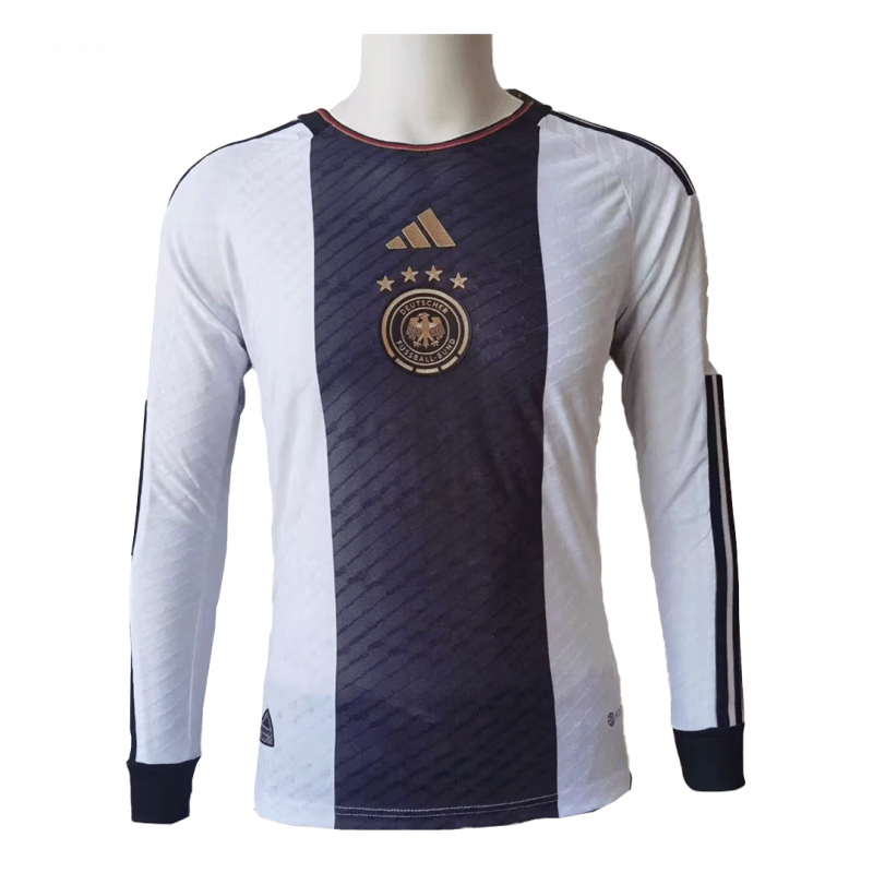 maillot Germany 2022 domicile noir Player Version manches longues