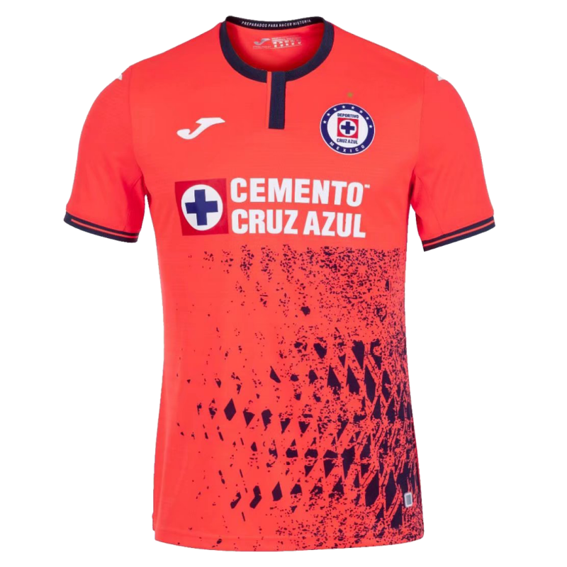 maillot Cruz Azul 2021/22 troisième orange