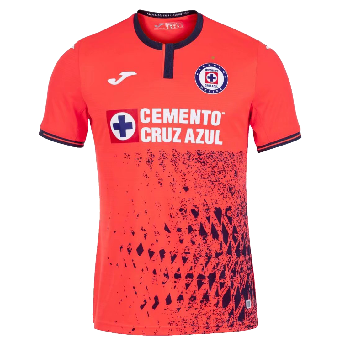 maillot Cruz Azul 2021/22 troisième orange