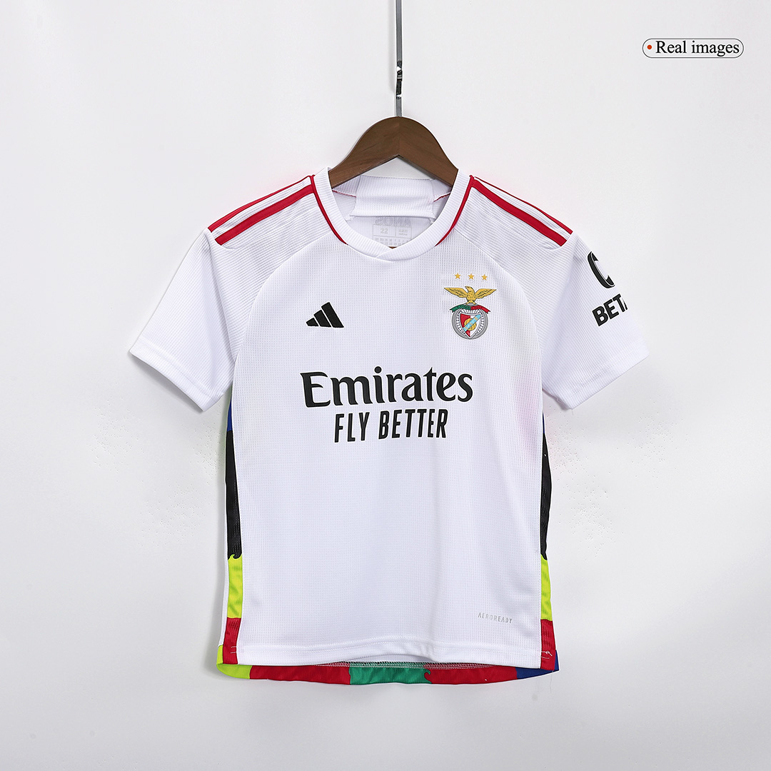 kit enfant Benfica 2023/24 troisième blanc