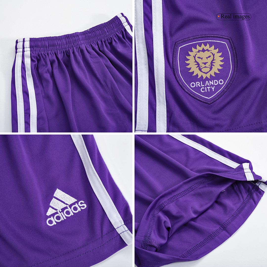kit enfant Orlando City 2022 extérieur blanc