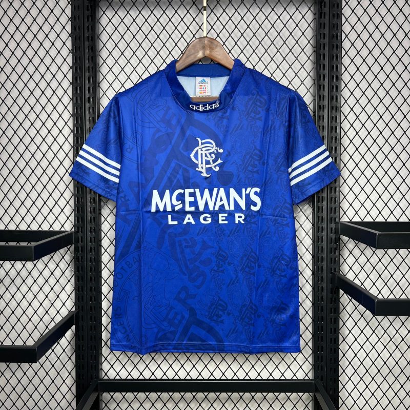 Rangers maillot foot 1994/96 Maillot rétro