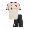 kit enfant Liverpool 2025/26 extérieur blanc