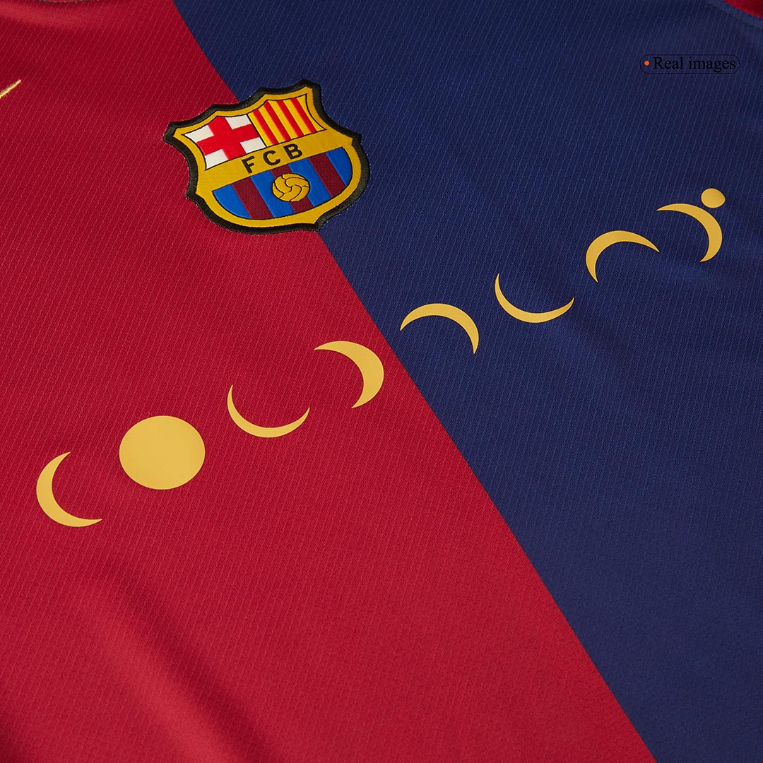maillot Barcelona 2024/25 domicile bleu Coldplay