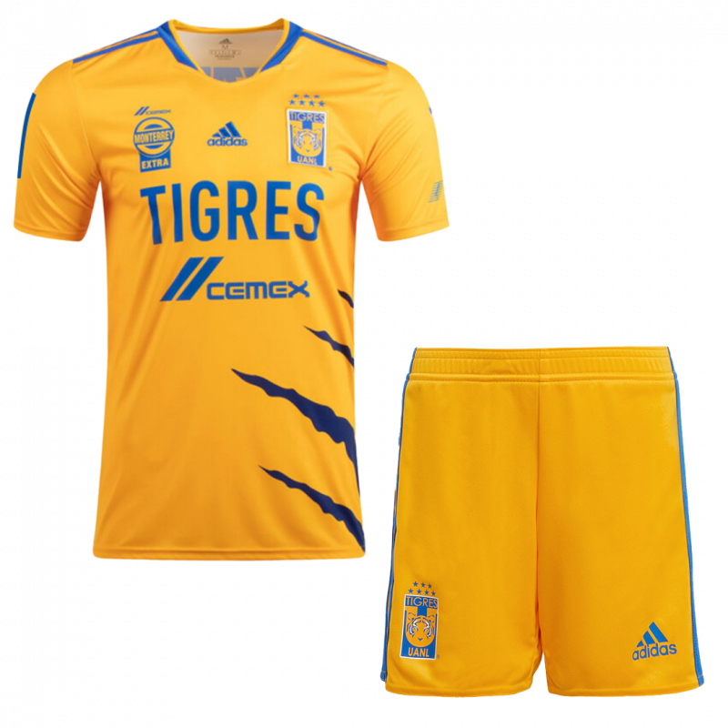 kit enfant Tigres UANL 2021/22 domicile jaune