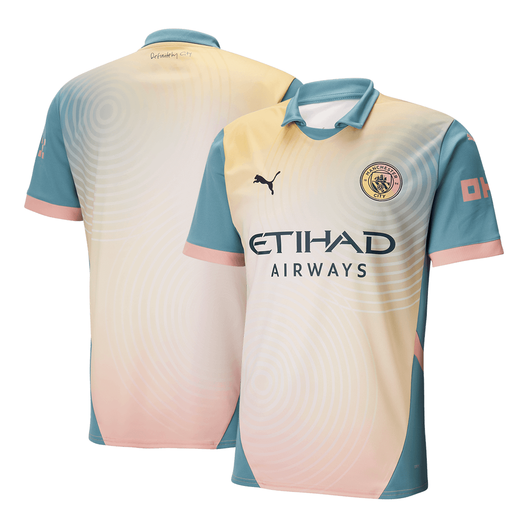 maillot Manchester City 2024/25 quatrième bleu