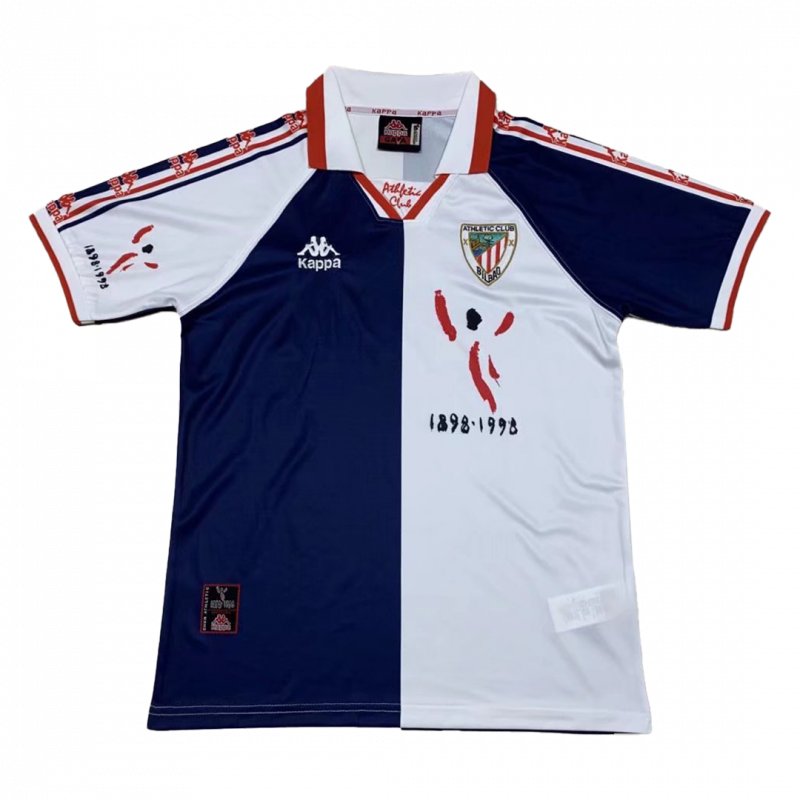 Athletic Club de Bilbao 1997/98 extérieur Maillot rétro