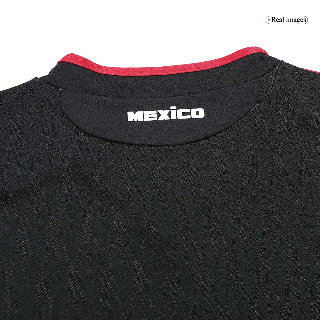 maillot Mexico 2010 extérieur noir Retro