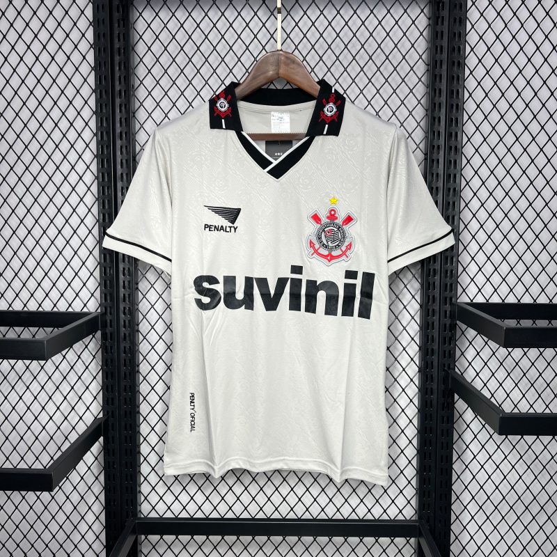 Corinthians maillot foot 1996 extérieur Maillot rétro