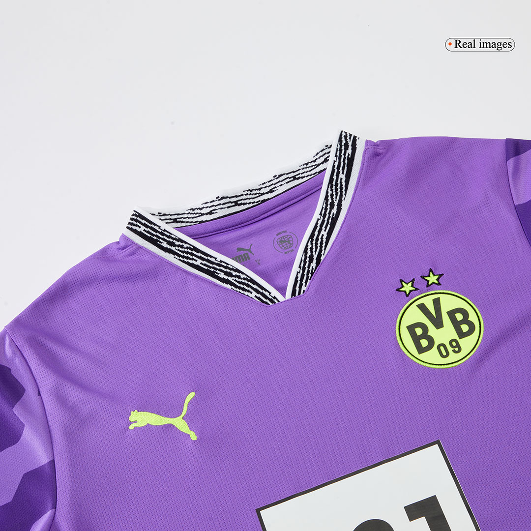 Borussia Dortmund 2024/25 Goalkeeper Purple Goalkeeper Jersey