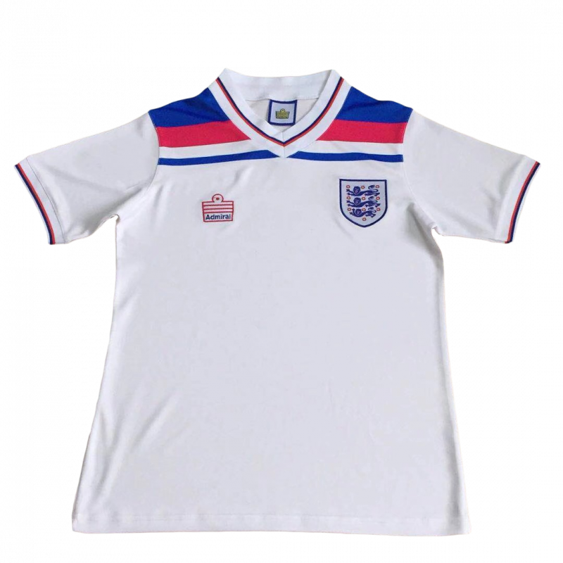 maillot England 1980 domicile blanc Retro