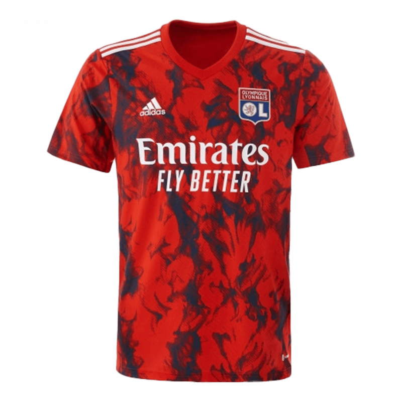 maillot Olympique Lyonnais 2022/23 extérieur rouge