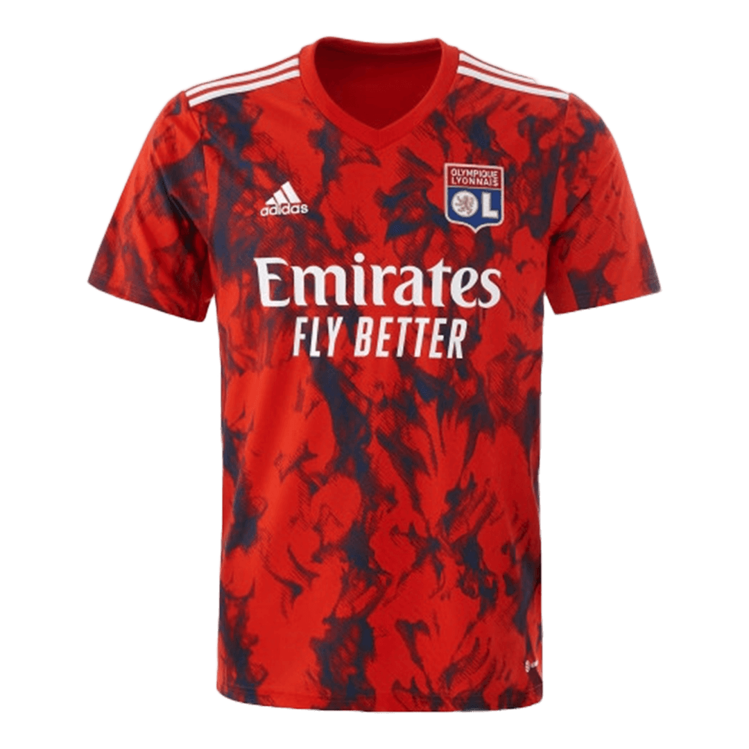 maillot Olympique Lyonnais 2022/23 extérieur rouge