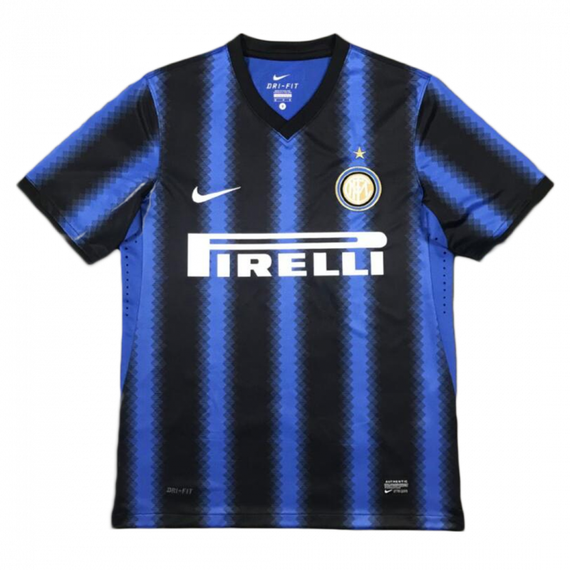 maillot Inter Milan 2010/11 domicile noir Retro