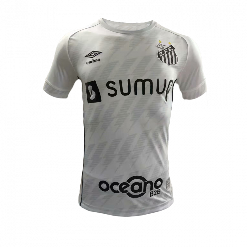 maillot Santos FC 2021/22 extérieur blanc version joueur