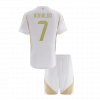 RONALDO #7 Al Nassr 2024/25 Troisième White ACL Kids Kit