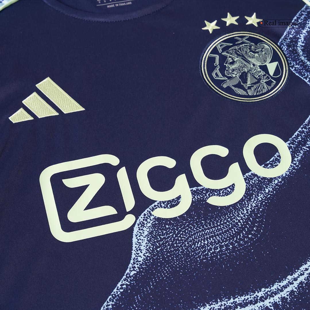 maillot Ajax 2025/26 extérieur bleu