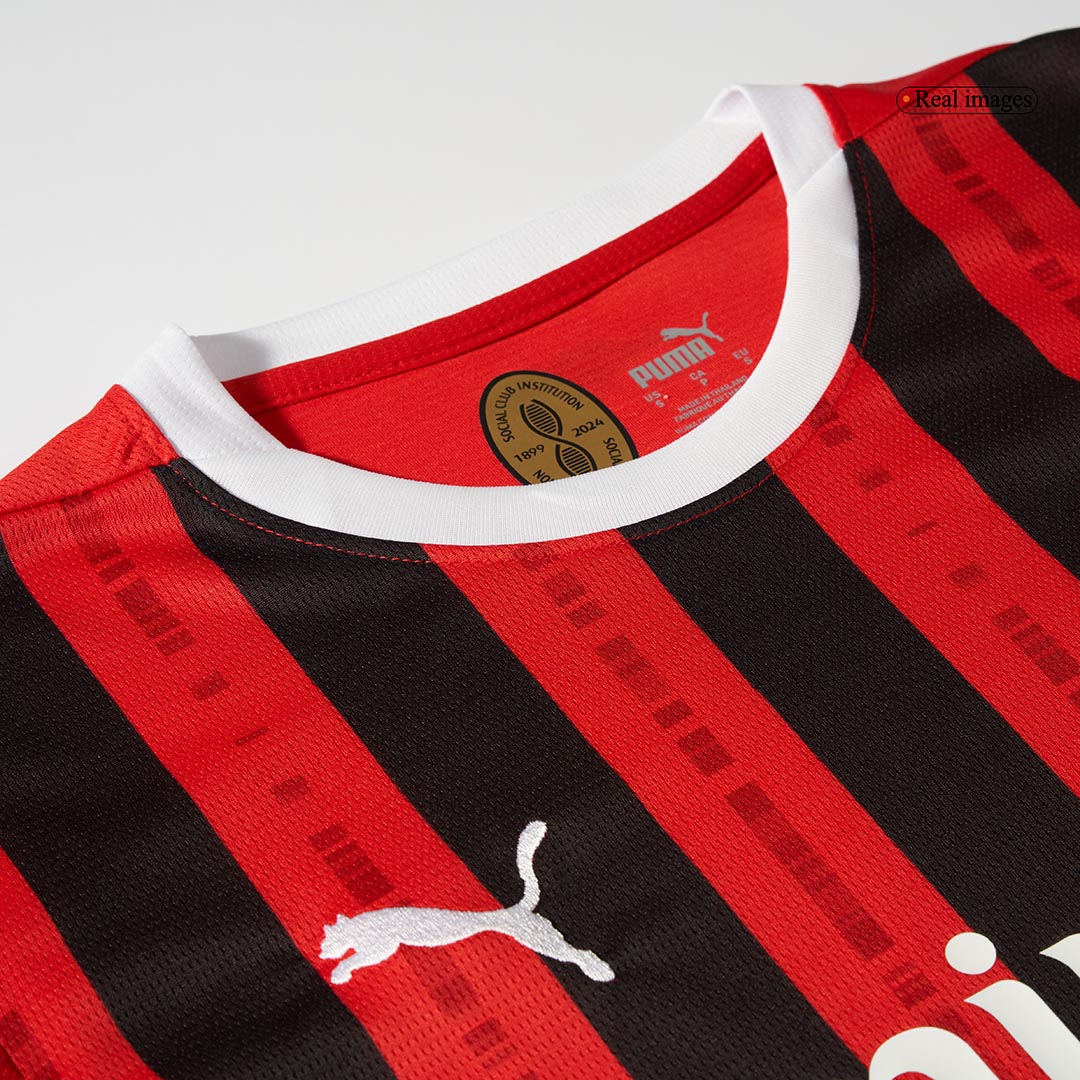 maillot AC Milan 2024/25 domicile noir manches longues