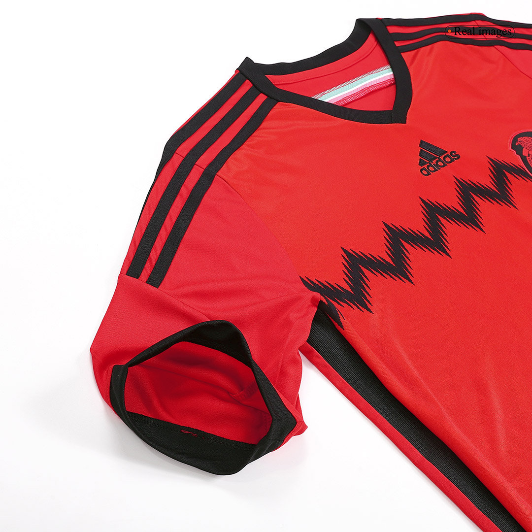 maillot Mexico 2014 extérieur rouge Retro