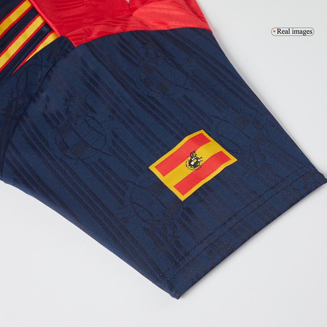 maillot Spain 1996 domicile rouge Retro