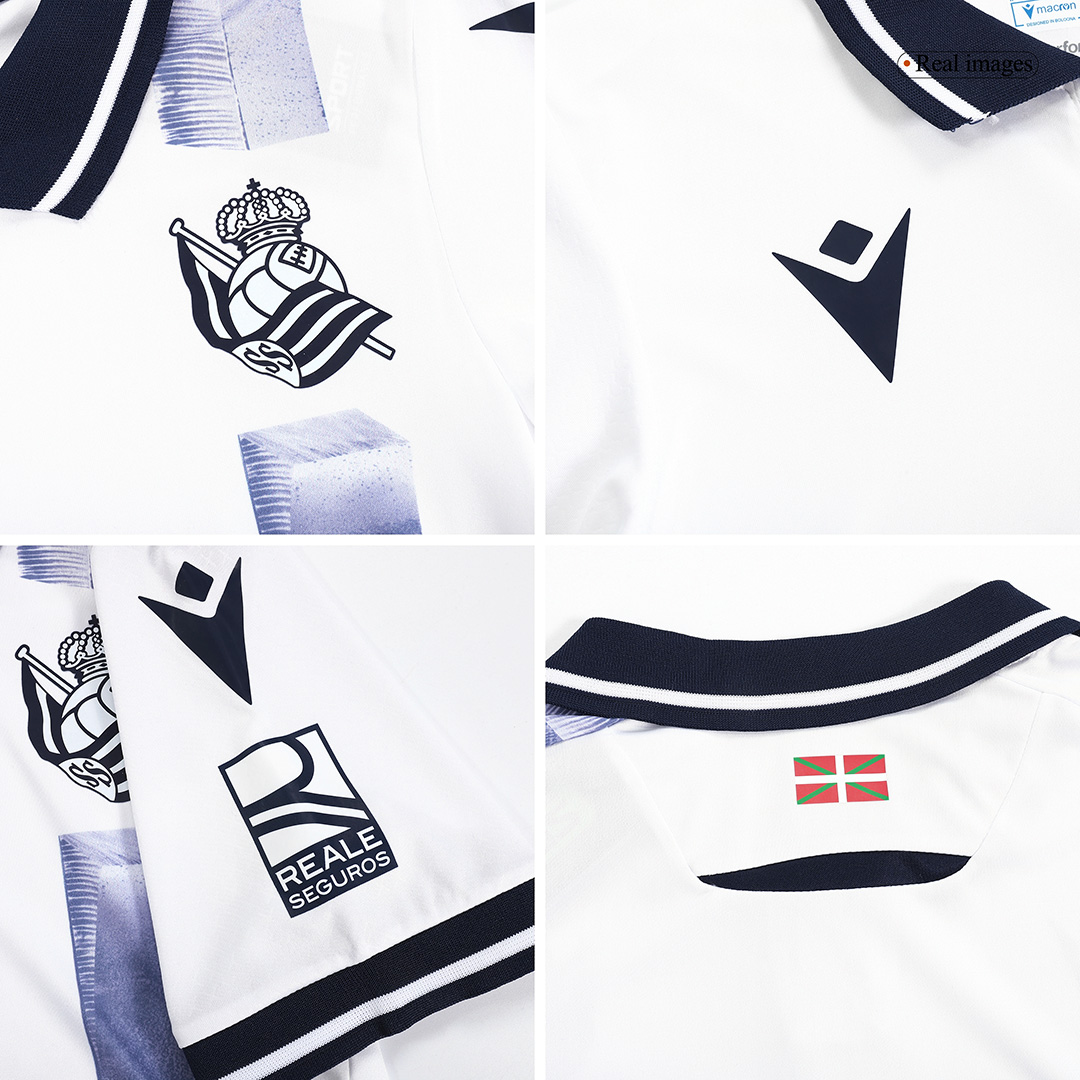 kit enfant Real Sociedad 2023/24 troisième blanc