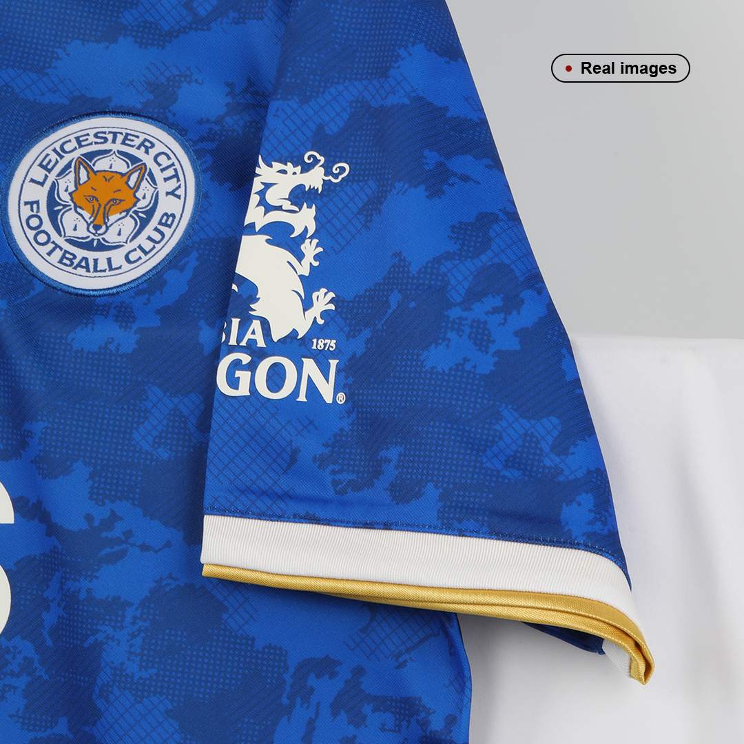 maillot Leicester City 2021/22 domicile bleu