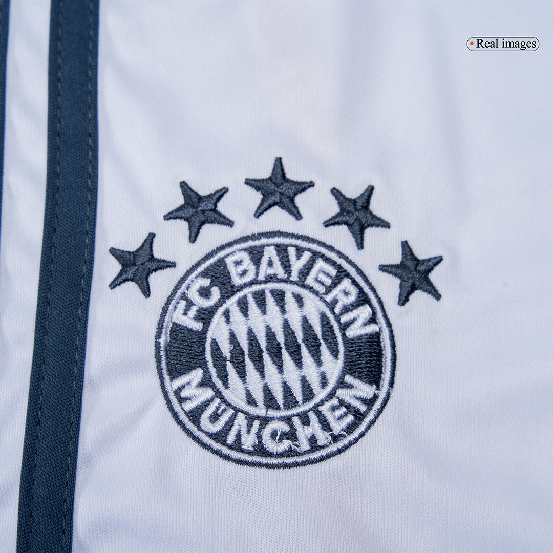 kit enfant Bayern Munich 2025/26 extérieur blanc
