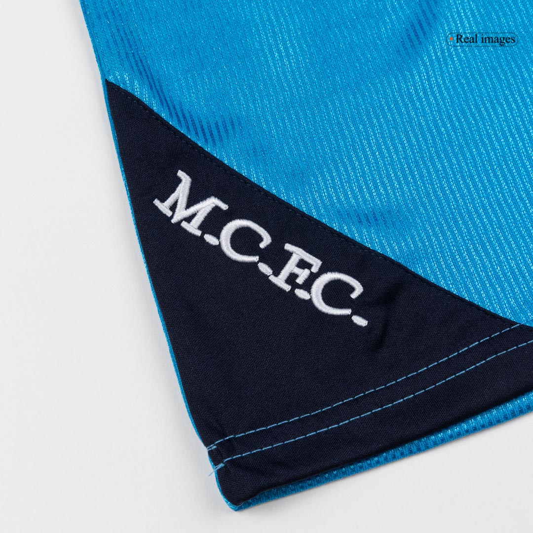 maillot Manchester City 1999/01 domicile bleu Retro
