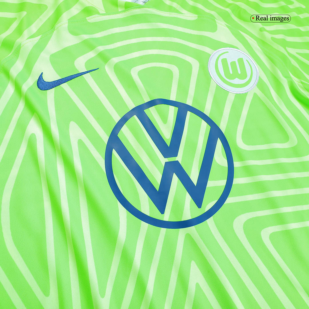 maillot Wolfsburg 2022/23 domicile vert
