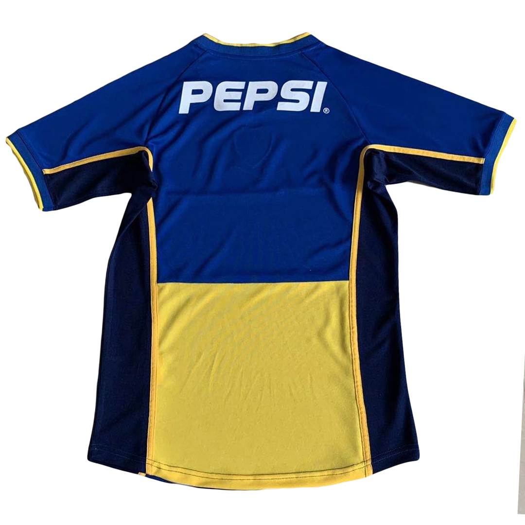 maillot Boca Juniors 2002 domicile noir Retro