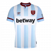 maillot West Ham United 2021/22 extérieur blanc