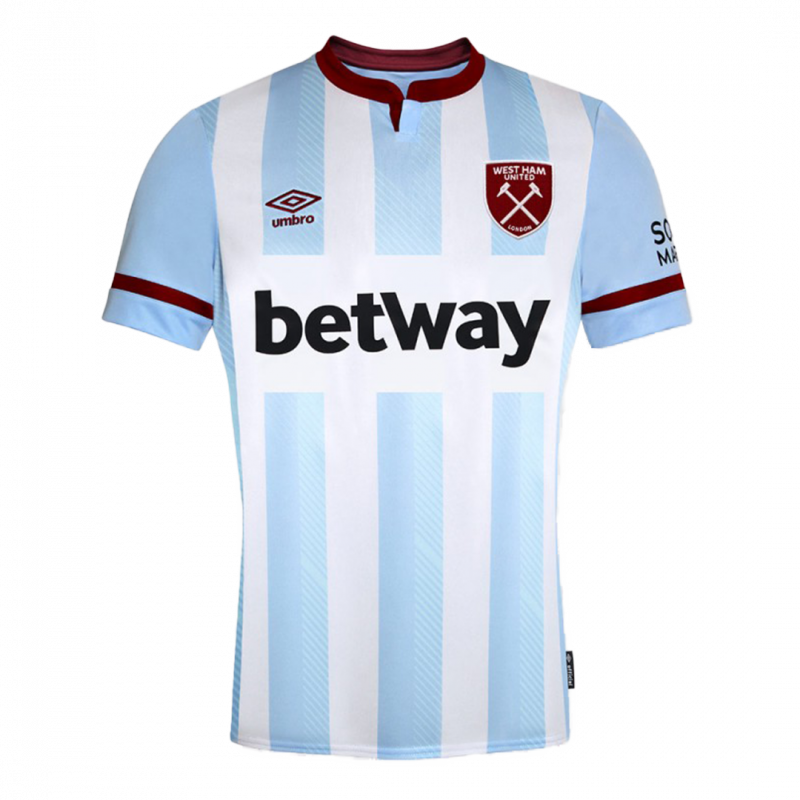 maillot West Ham United 2021/22 extérieur blanc