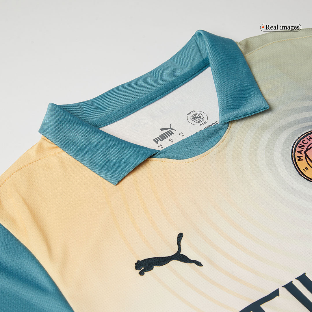 maillot Manchester City 2024/25 quatrième bleu
