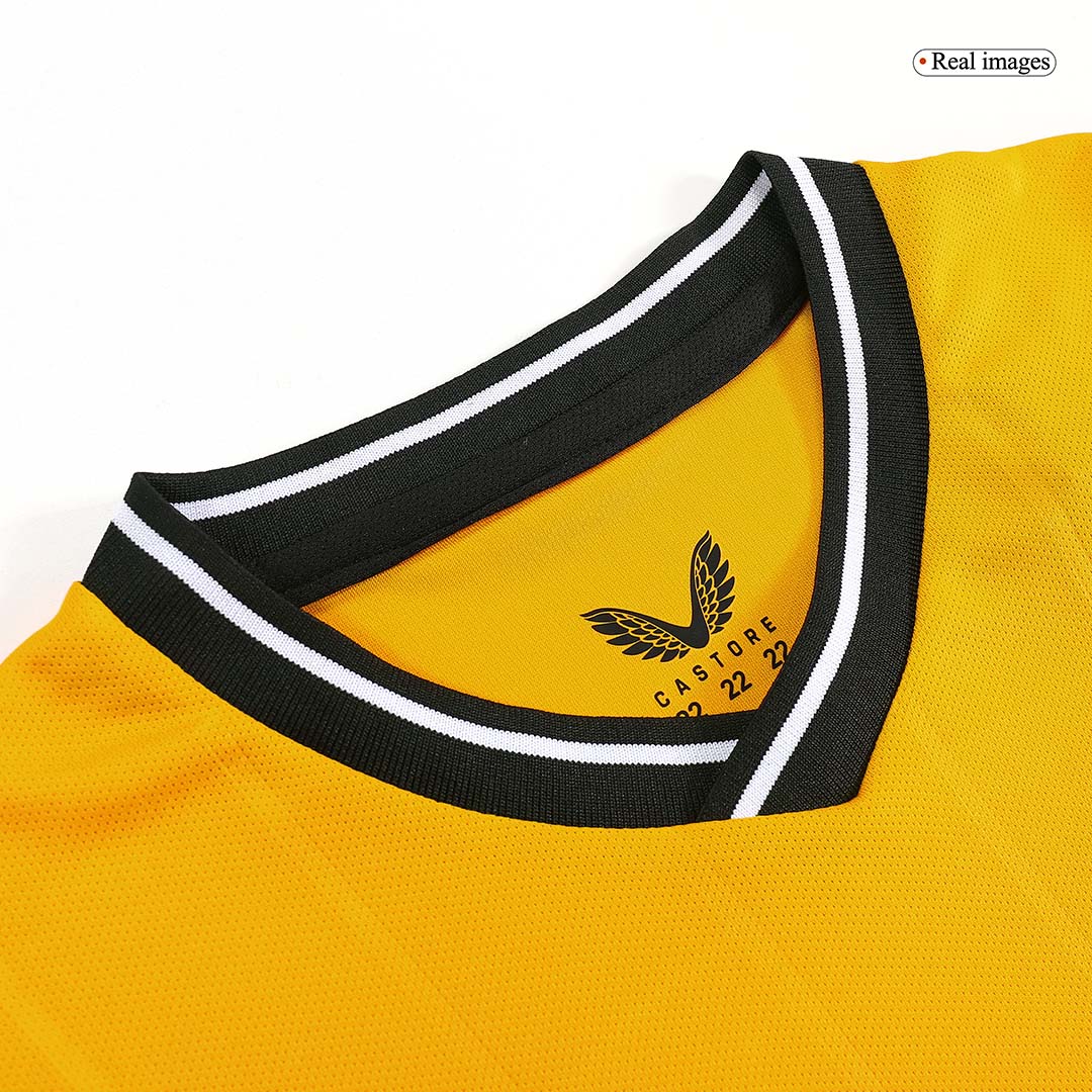 kit enfant Wolverhampton Wanderers 2023/24 domicile jaune