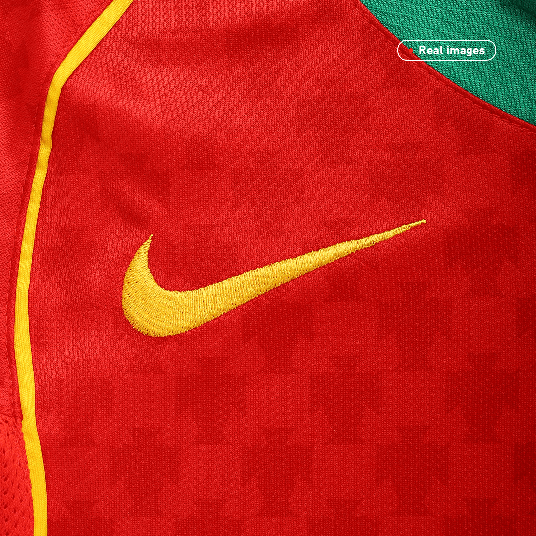 maillot Portugal 2004 domicile rouge Retro