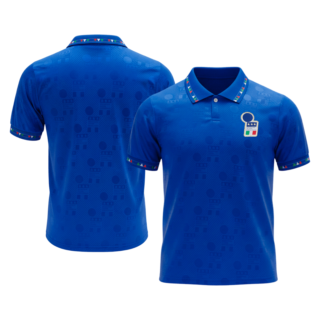 maillot Italy 1994 domicile bleu Retro