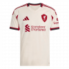 maillot Liverpool 2025/26 extérieur blanc