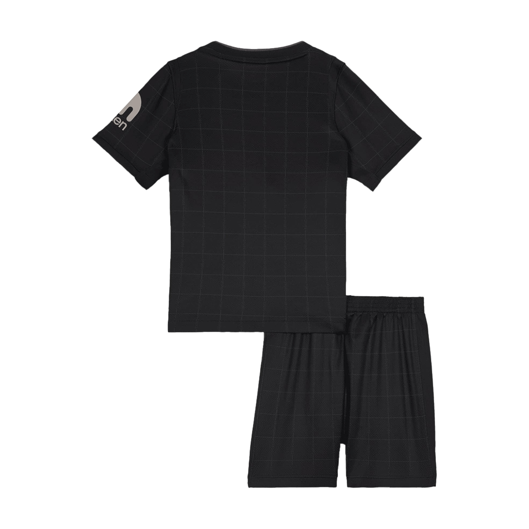 kit enfant Tottenham Hotspur 2025/26 extérieur noir