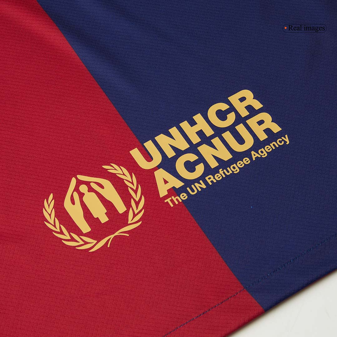 maillot Barcelona 2024/25 domicile bleu Travis Scott