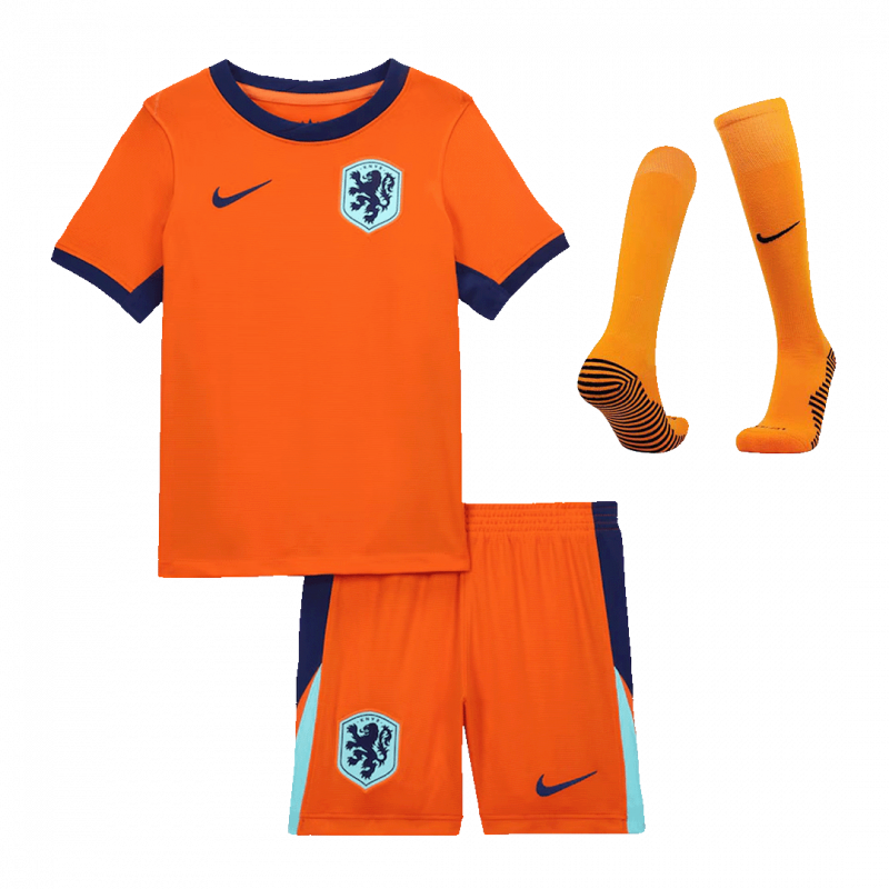kit enfant Netherlands 2024 domicile orange