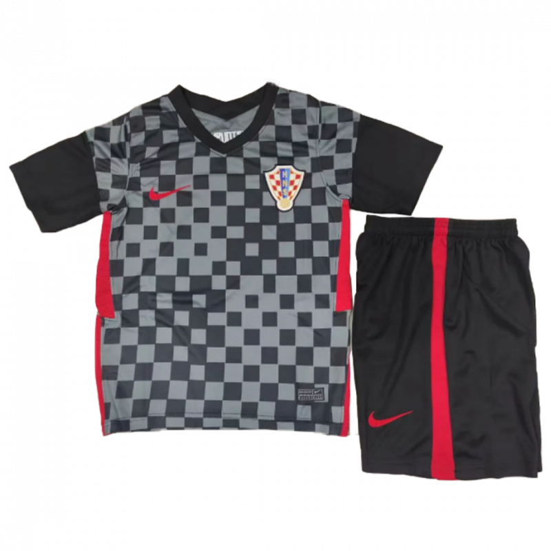 kit enfant Croatia 2020 extérieur noir