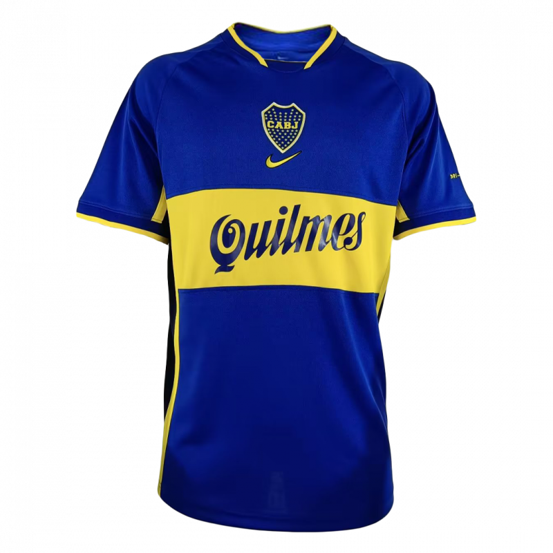 maillot Boca Juniors 2001/02 domicile bleu Retro