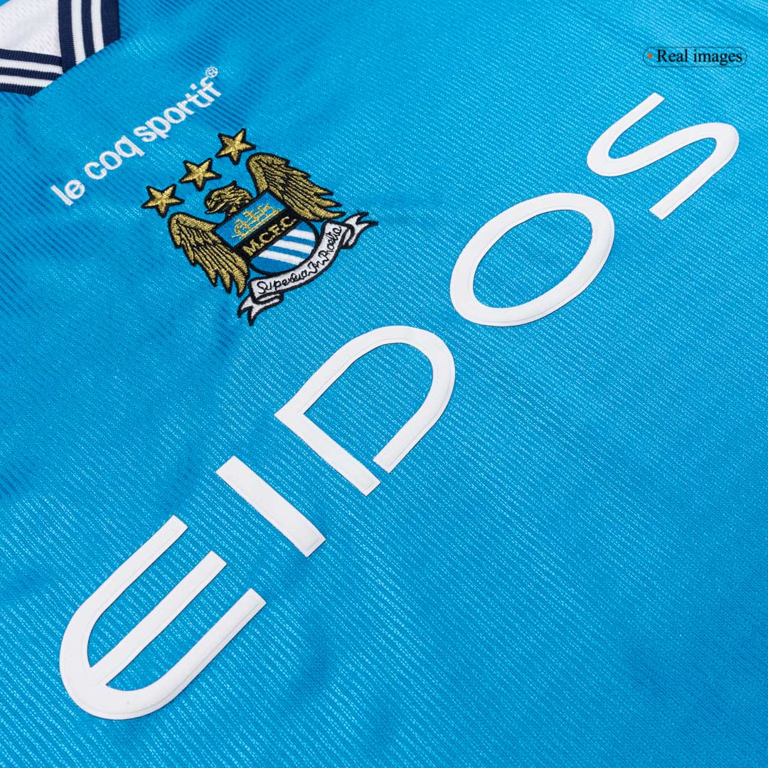 maillot Manchester City 1999/01 domicile bleu Retro