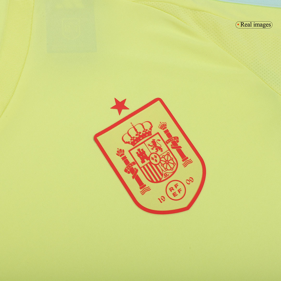 maillot Spain 2024 extérieur jaune