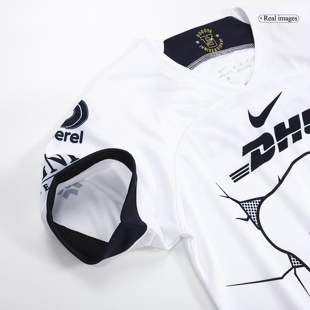 kit enfant Pumas UNAM 2023/24 domicile blanc