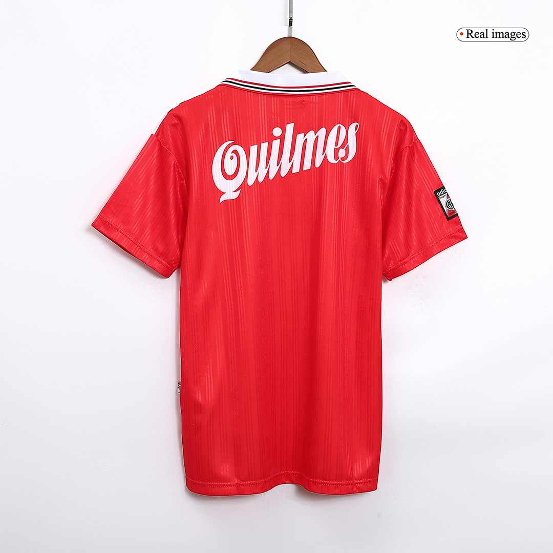 maillot River Plate 1996/97 extérieur rouge Retro