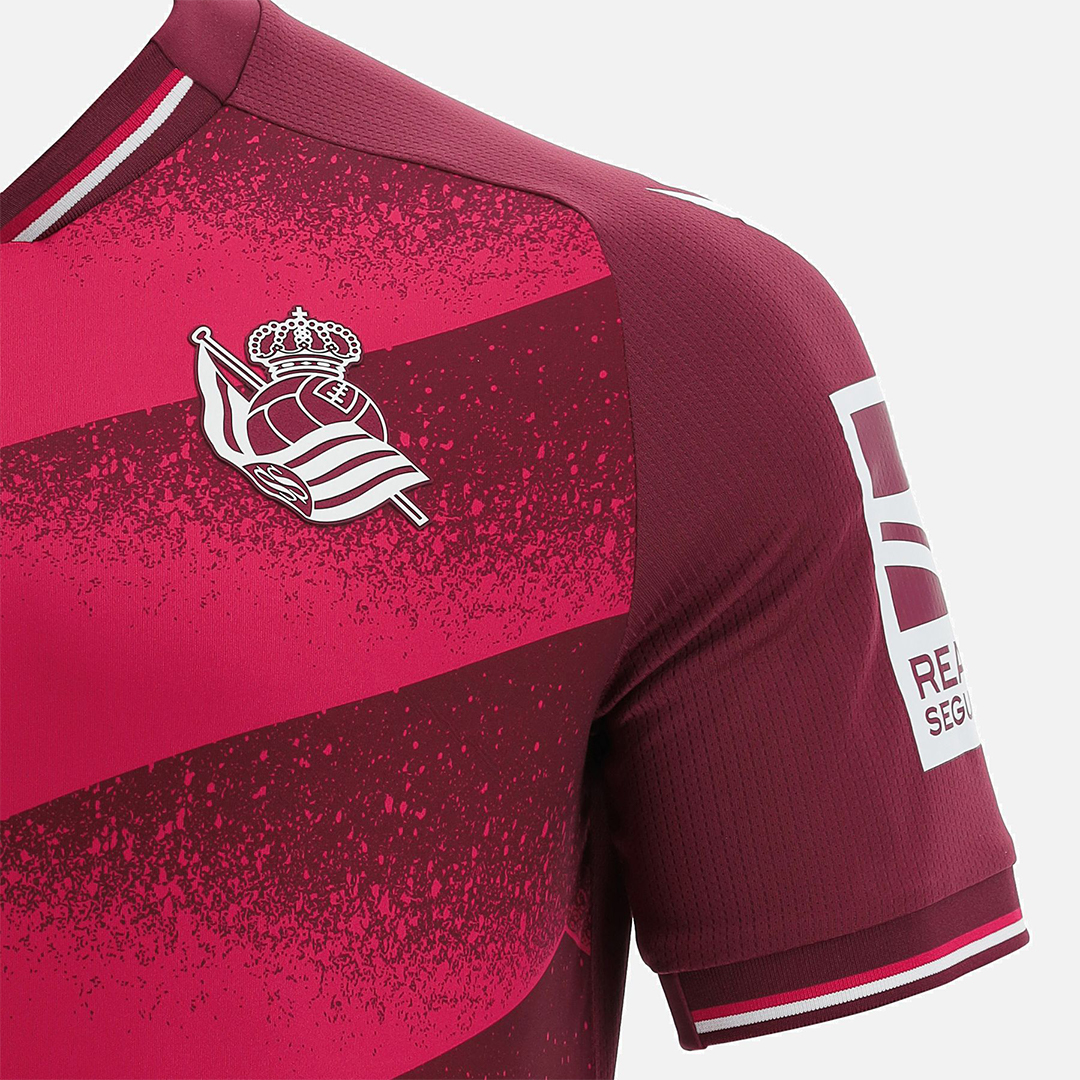 maillot Real Sociedad 2021/22 extérieur rose