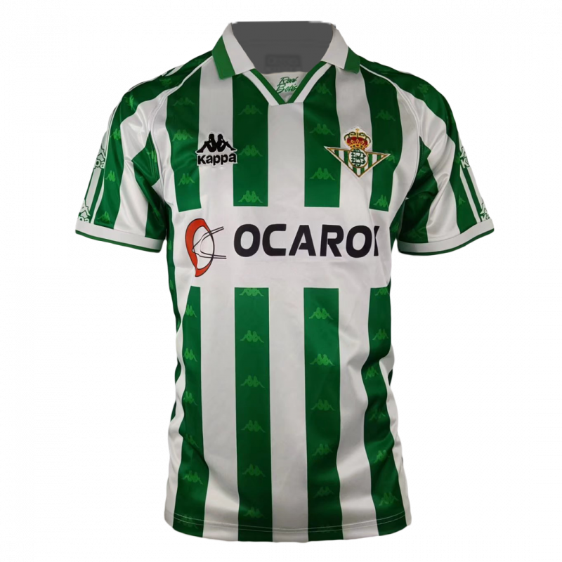 maillot Real Betis 1995/96 domicile blanc Retro