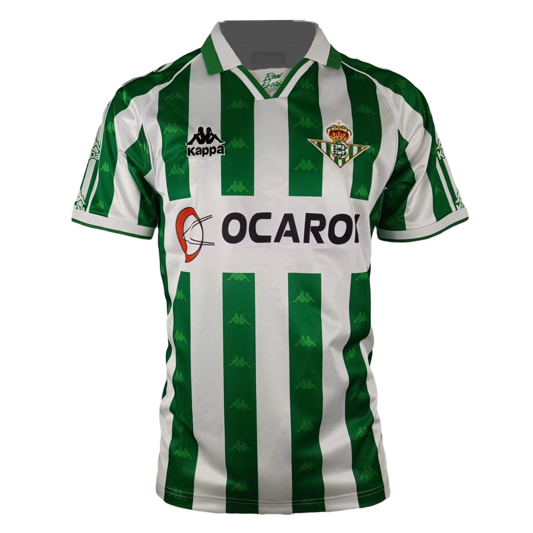 maillot Real Betis 1995/96 domicile blanc Retro